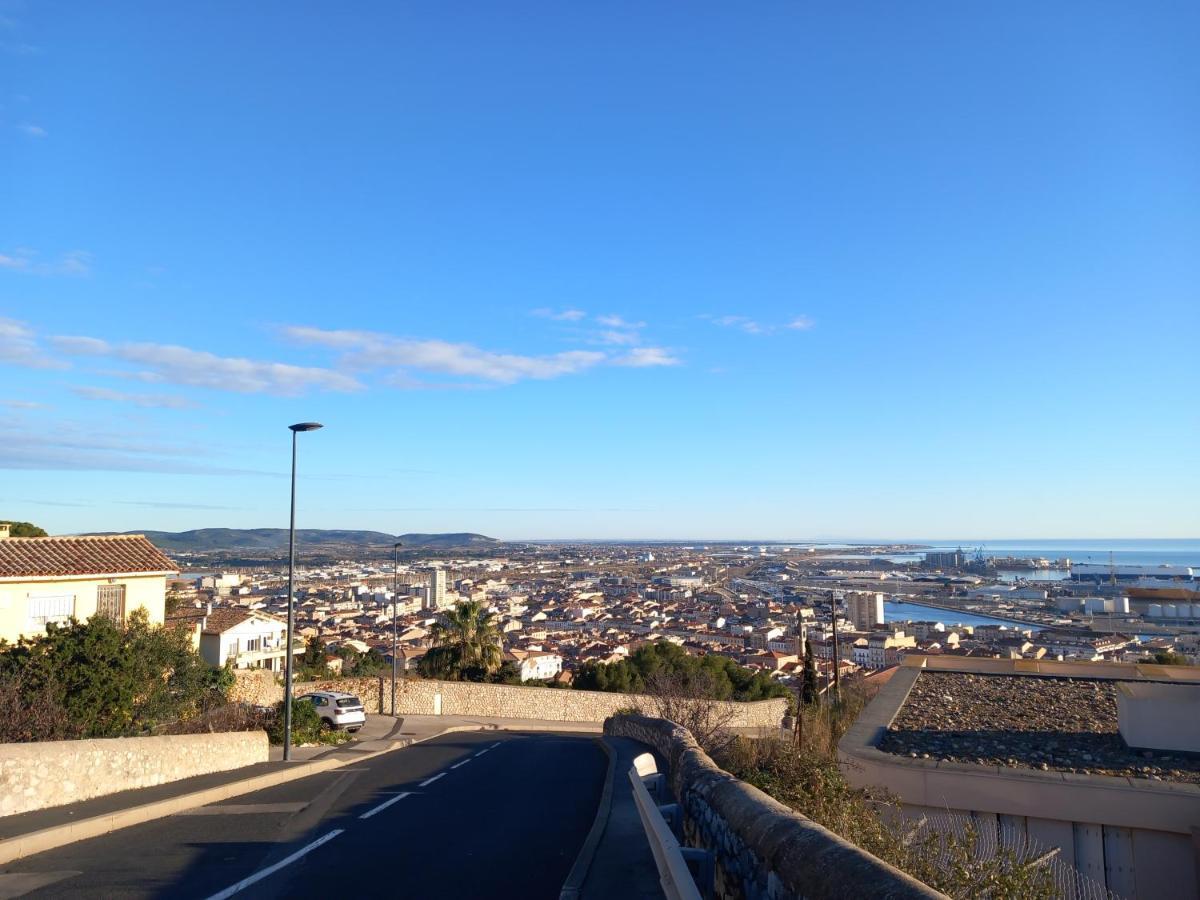 Chambre D'Hote - Vue Mer Au Mont Saint-Clair Sète Exterior foto